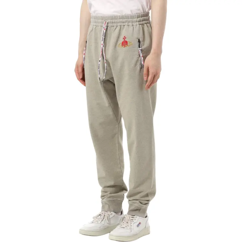 Vivienne Westwood Knitted Sweatpants Men's Gray-3