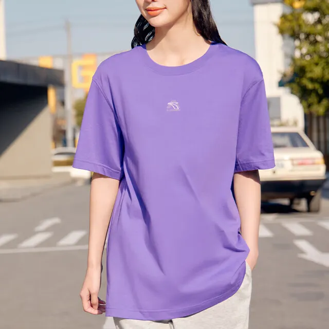 361° T-Shirt Unisex Purple Nasturtium-4