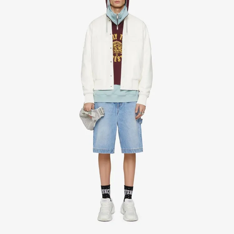 Givenchy Carpenter Denim Bermuda Shorts-1