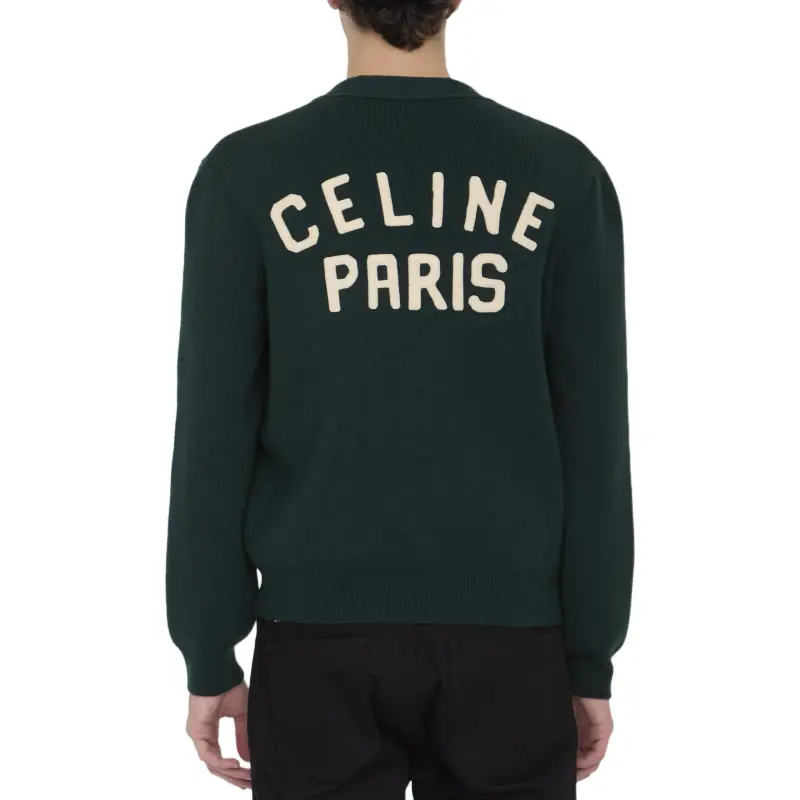 CELINE Knitwear Men Green-3