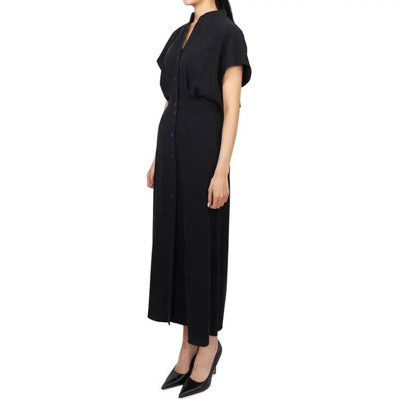 Vanessa Bruno Short Sleeved Dress Women's Black-2