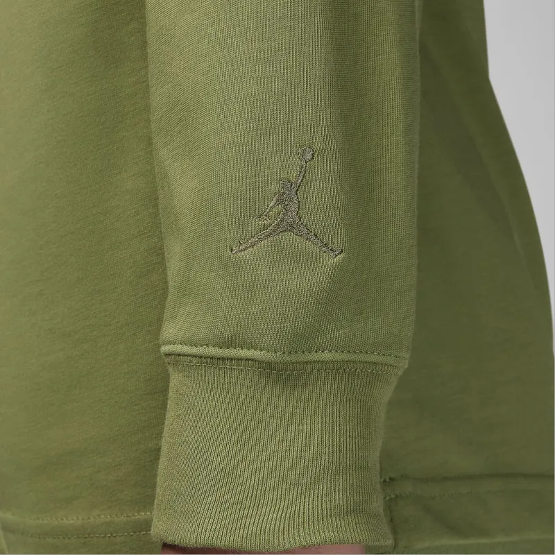 Jordan Jordan Wordmark T-Shirt Men's Light Olive-3