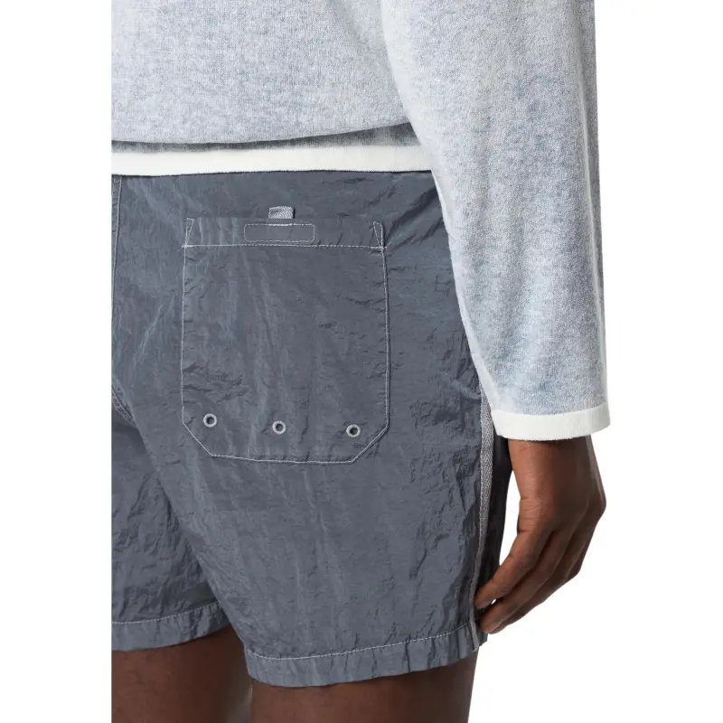 STONE ISLAND Compass Patch Mid Rise Swim Shorts-5