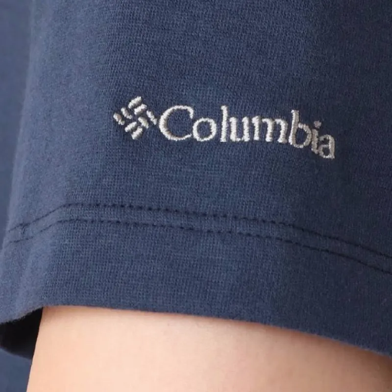 Columbia T Shirts Women's Navy Blue-4