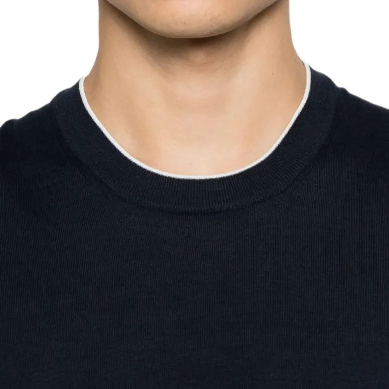 Brunello Cucinelli Short Sleeved Ribbed Jumper-3