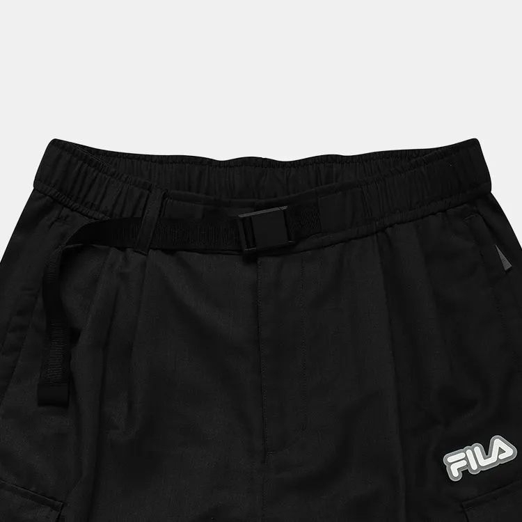 FILA FUSION TOKYO STUDIO Cargo Pants Men's Pitch Black-2