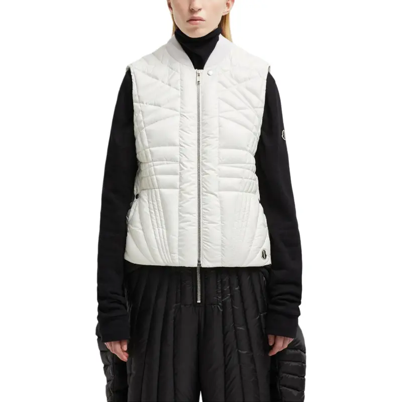 Rick Owens X Moncler Woven Megapenta Flight Vest-4