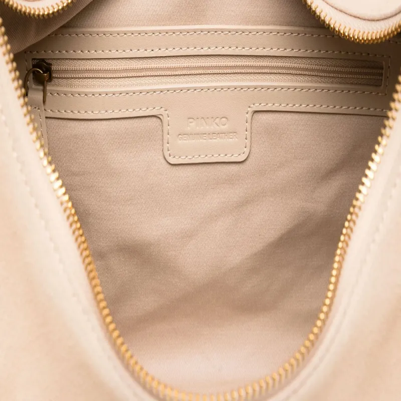 PINKO Suede Shoulder Bag-2