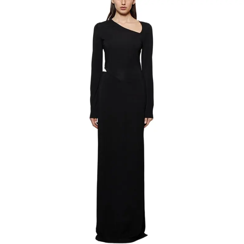GIVENCHY SS23 Long Sleeved Dresses Women's Black-1