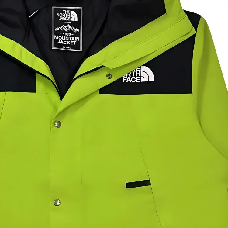 THE NORTH FACE Windproof Windbreaker Jacket Men's Neon Green-2