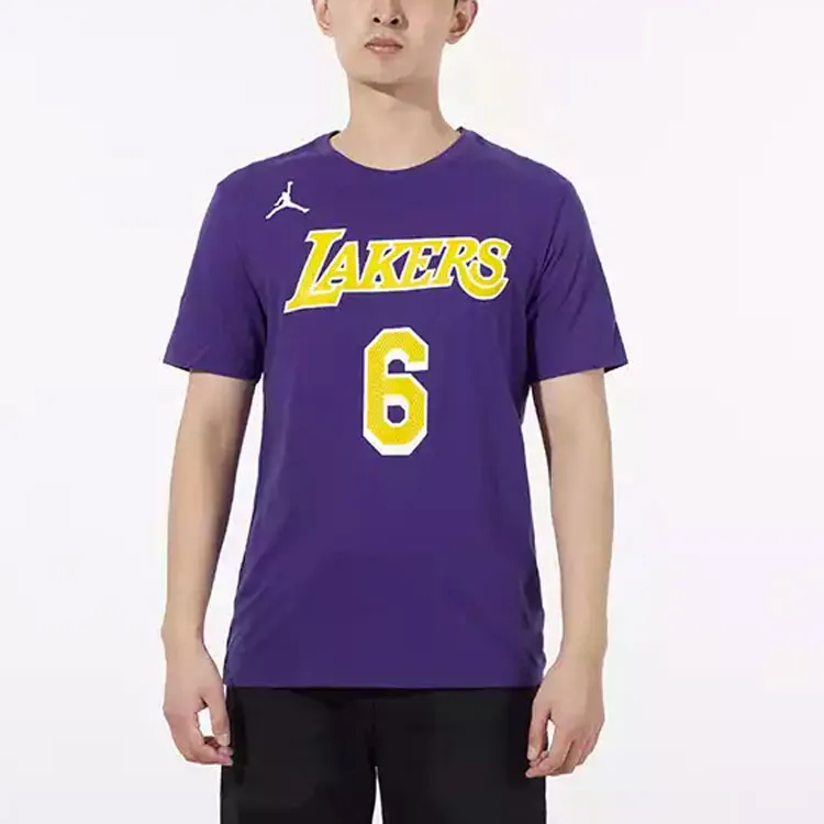 Jordan T Shirts Men Purple-2