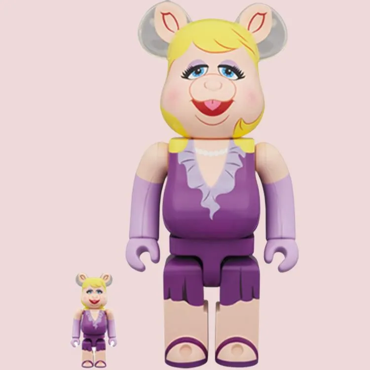 Bearbrick Miss Piggy Purple-1