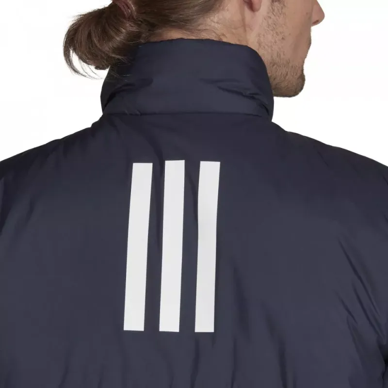 Adidas Puffer Jackets Men Dark Blue-3
