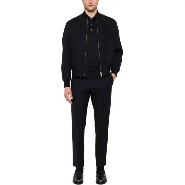 LARDINI Long sleeved Polo Shirt-2