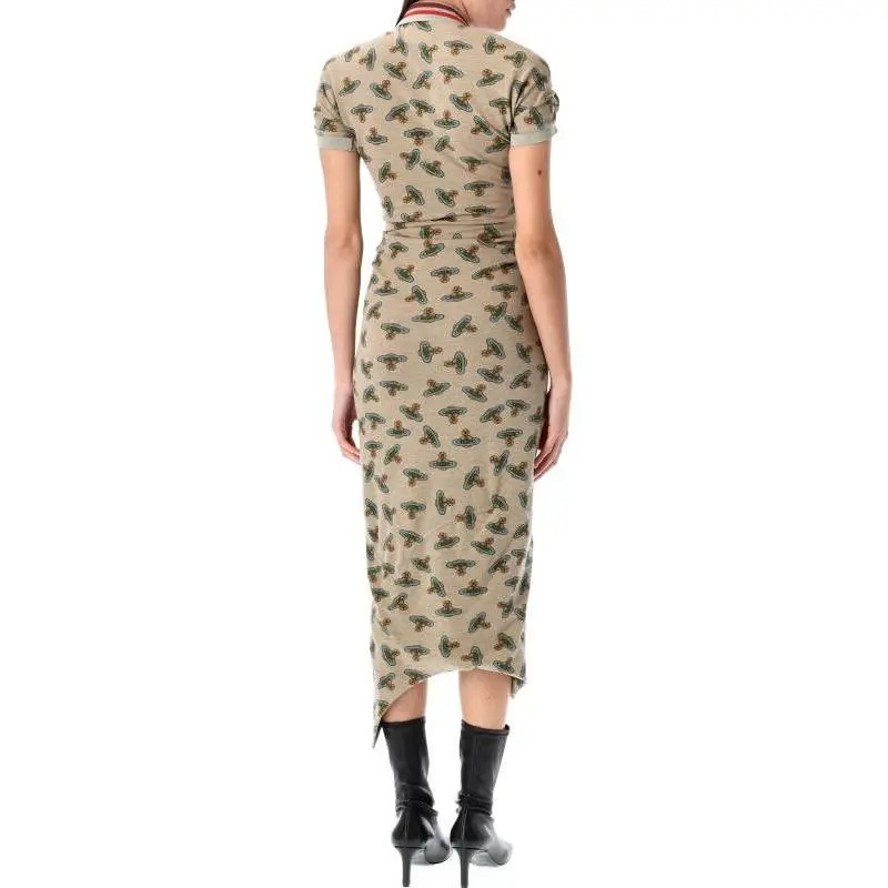 Vivienne Westwood Pulling Orbit Printed Dress-1