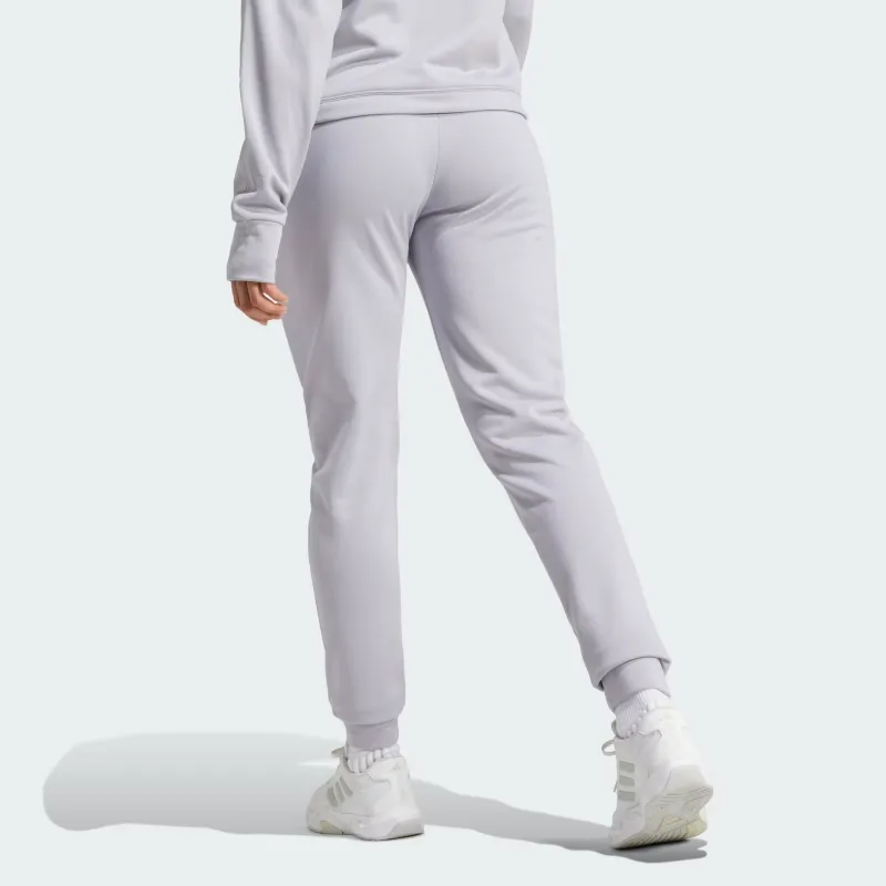 Adidas AEROREADY Game And Go Knitted Sweatpants Women's Glory Gray/White-2