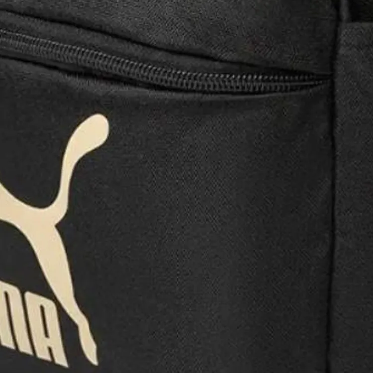 PUMA Fabric Backpack Kids' Black & Gold-4