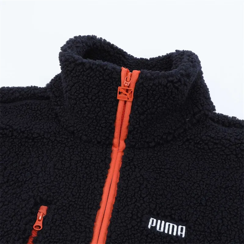PUMA FZ Velvet-feel Coat Men's Marine Blue-2