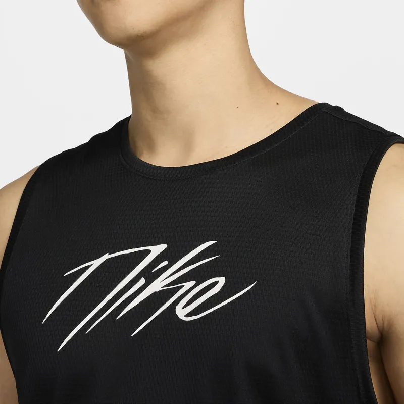 Nike Icon Basketball Jerseys Men's Black-3