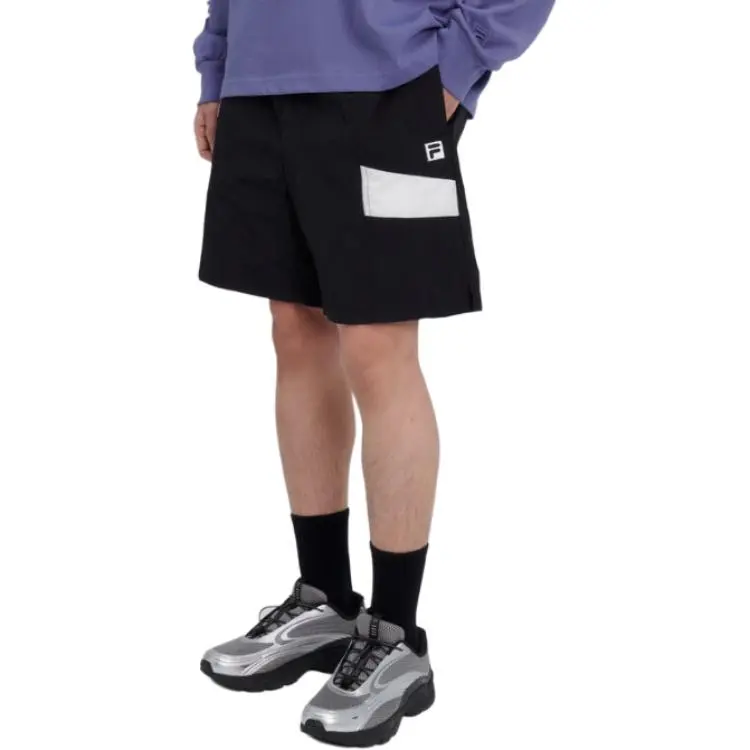 FILA Casual Shorts Unisex Black-4