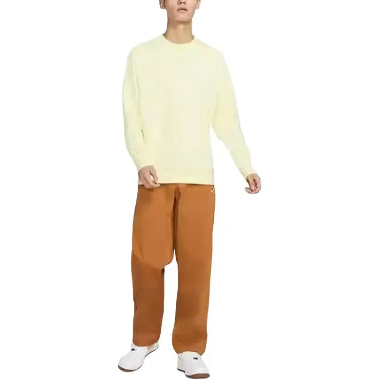 Nike Sweatshirt Men's Light Yellow-3