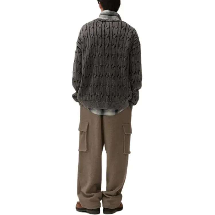 COVERNAT FW24 Knitwear Unisex Charcoal-5
