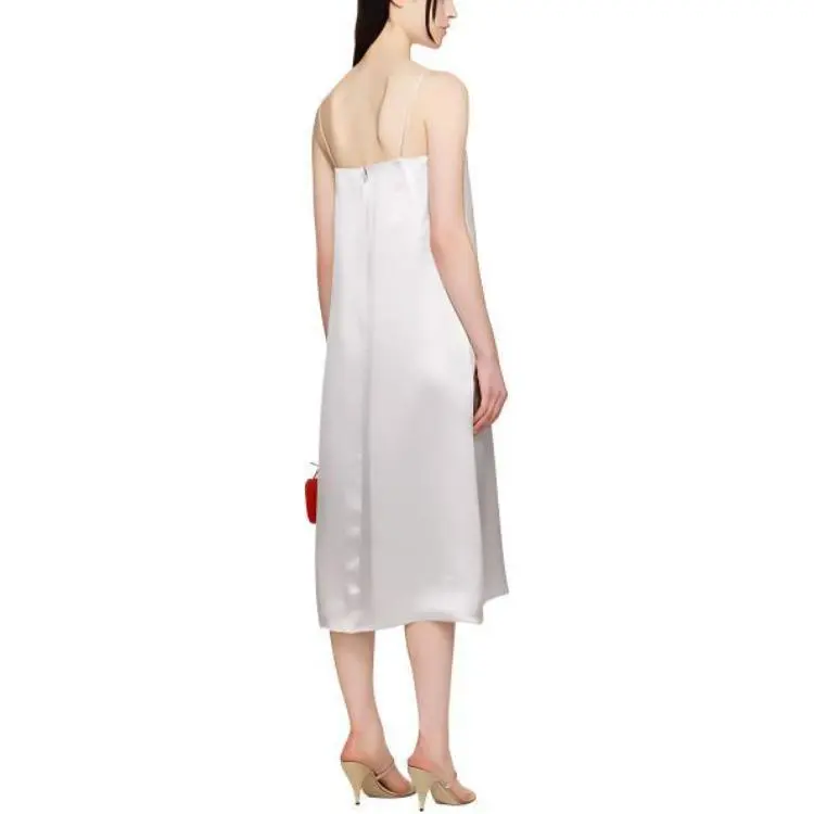 MaxMara Slip Dress Women's Pearl Gray-2