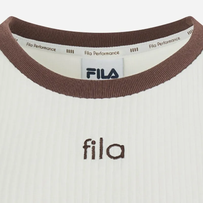 FILA T Shirts Women's White-4