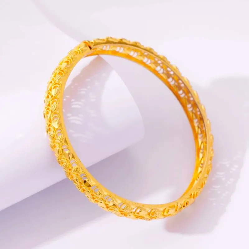 KZD Alloy Bangle Good Luck Women's-4