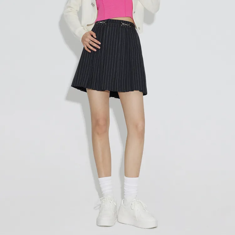Bebe Casual Short Skirts Women's Gray-1