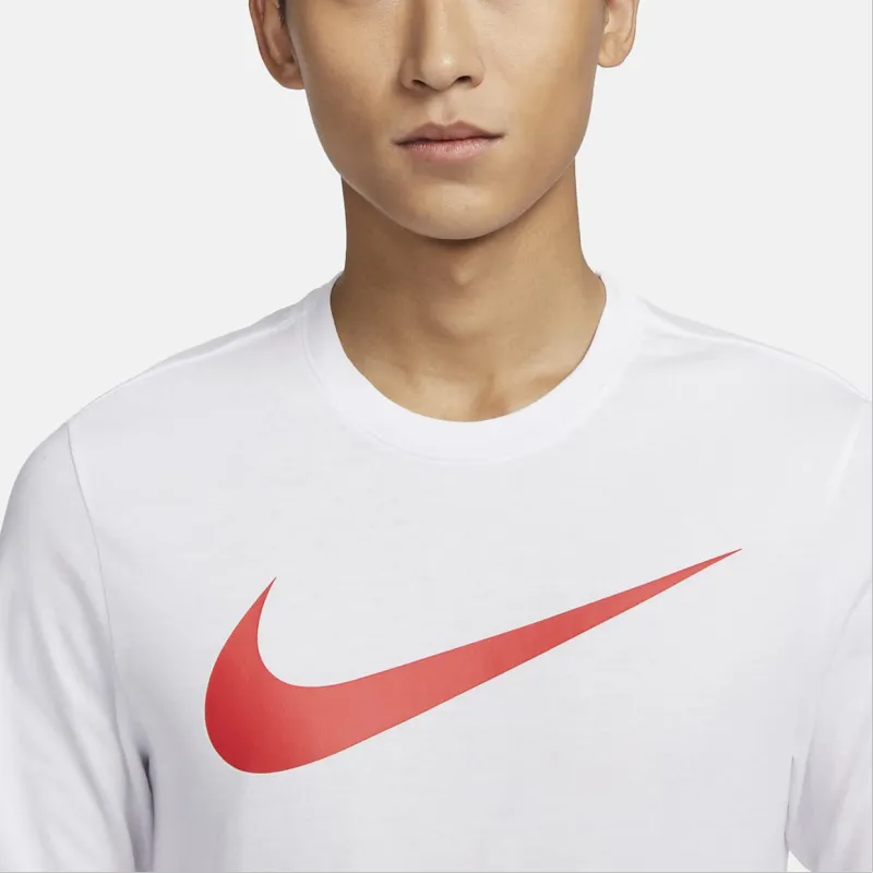 Nike T Shirts Men White-3