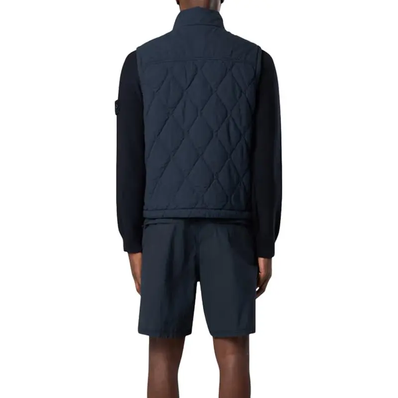 STONE ISLAND Ghost Collection Vests Men Navy-2