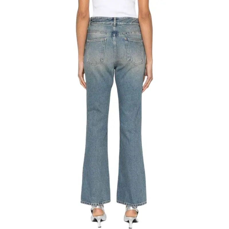 Givenchy Chain Detailed Bootcut Jeans-2