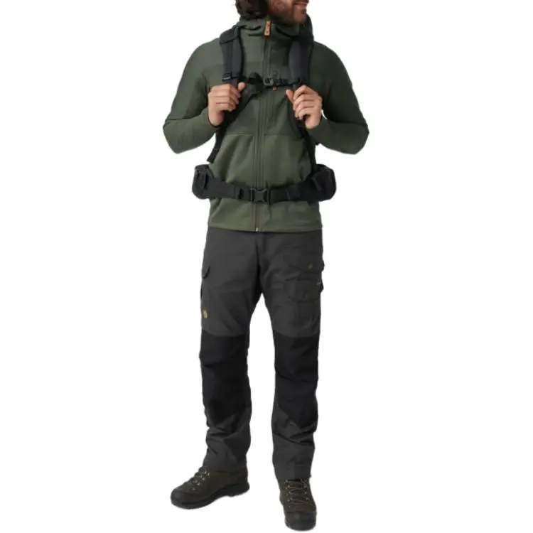 Fjallraven Windbreaker Pants Men's Dark Gray-1
