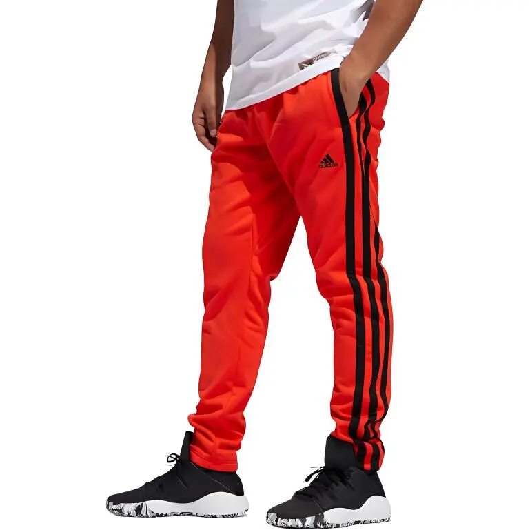 Adidas Vintage Casual Pants Men's Red-5