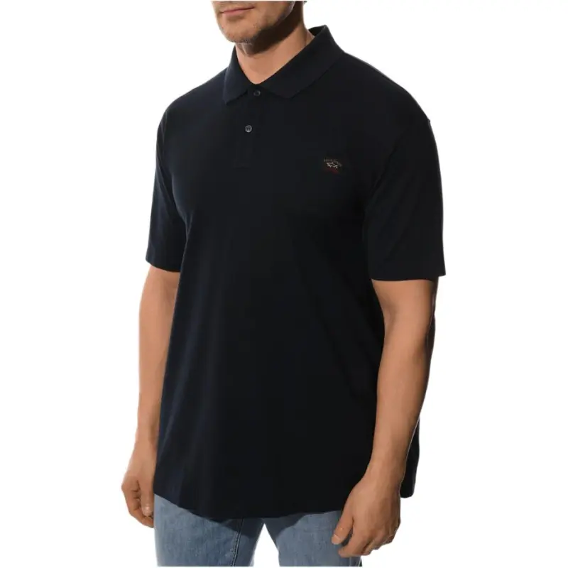 Paul & Shark Logo patch Polo Shirt-4