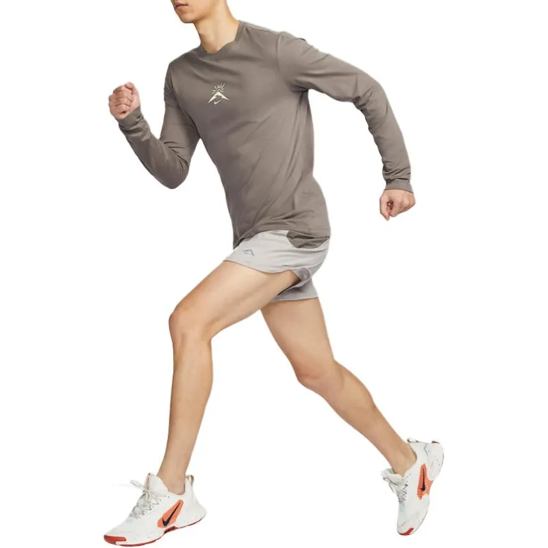 Nike Clothing T Shirts Men Gray-2