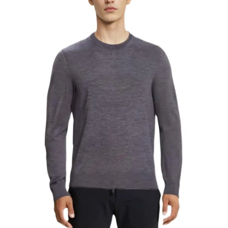Zzegna Sweaters Men Dark Gray-1