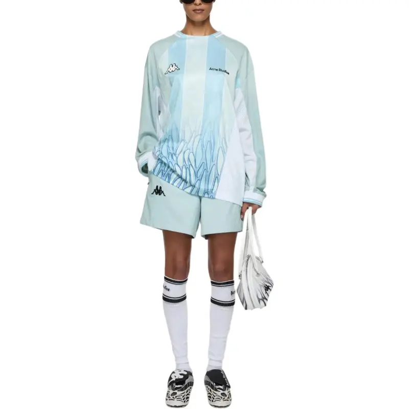 Acne Studios X Kappa Logo Long Sleeve T shirt-1