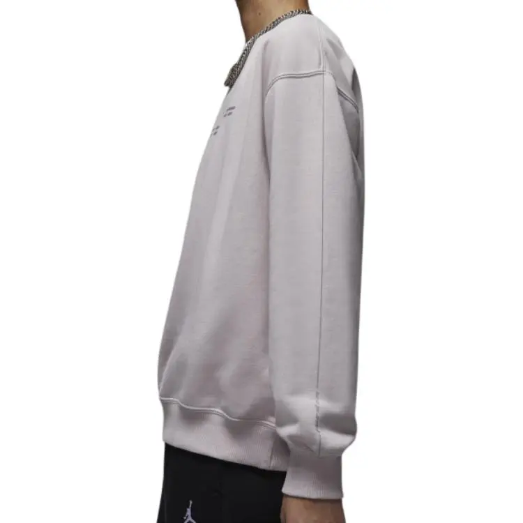Jordan Brooklyn Fleece Sweatshirt Women's White Gold Purple-2