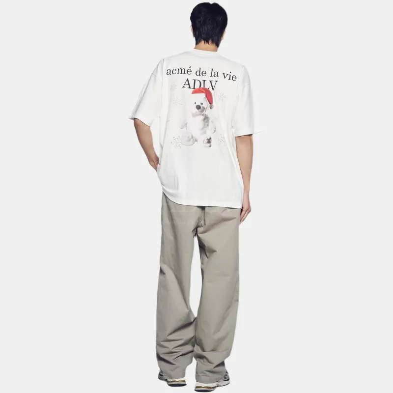 Acme De La Vie/ADLV FW24 T Shirt Unisex Cream-2