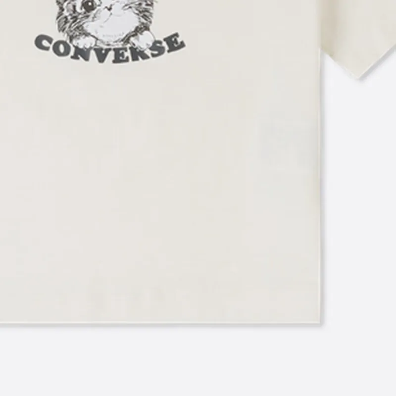 Converse T Shirts Women's Brown-2