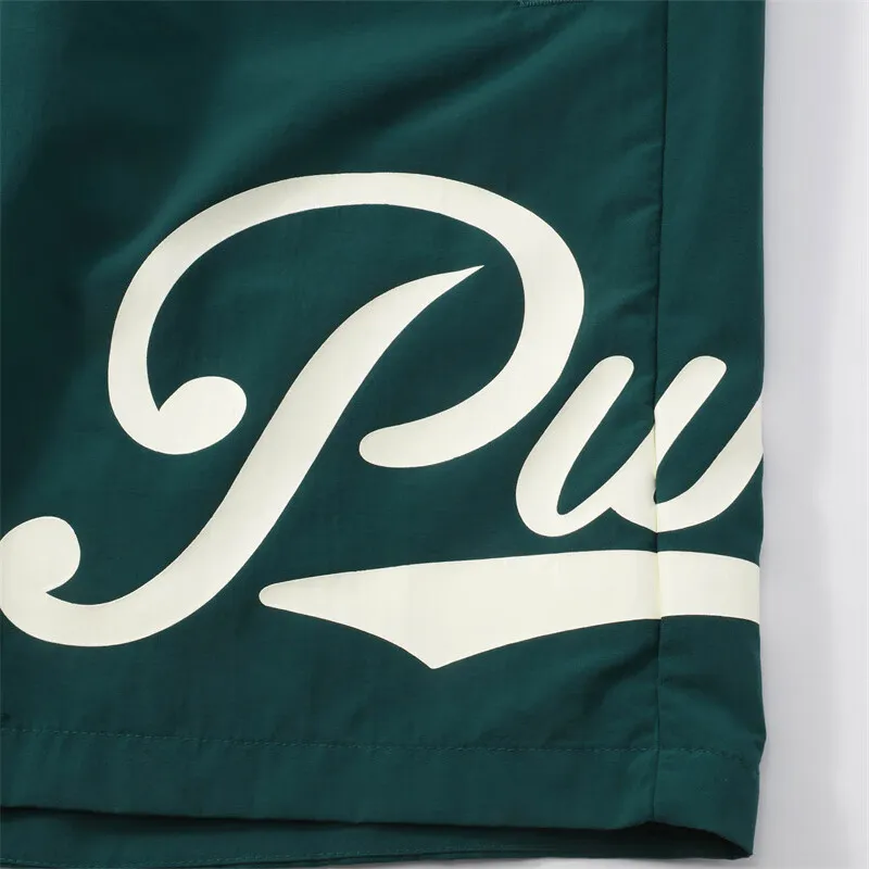 PUMA TEAM CC Casual Shorts Men's Christmas Green-2