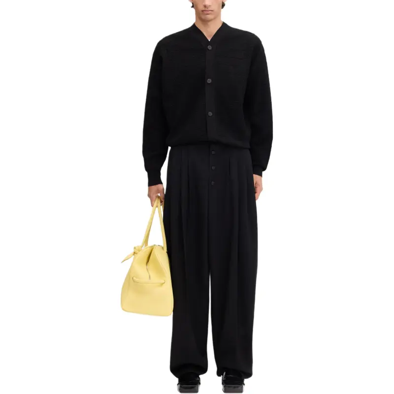 Jacquemus Button Pleat Detailed Trousers-2