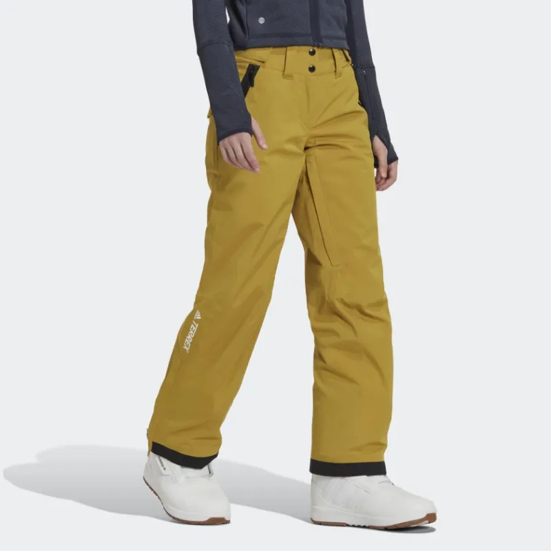 Adidas Casual Pants Men Yellow-2
