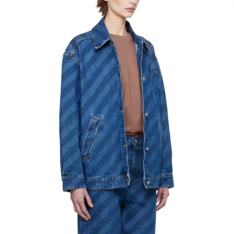 MARNI Denim Jacket Women's Blue-2