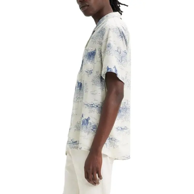 Levis Shirts Men White-3