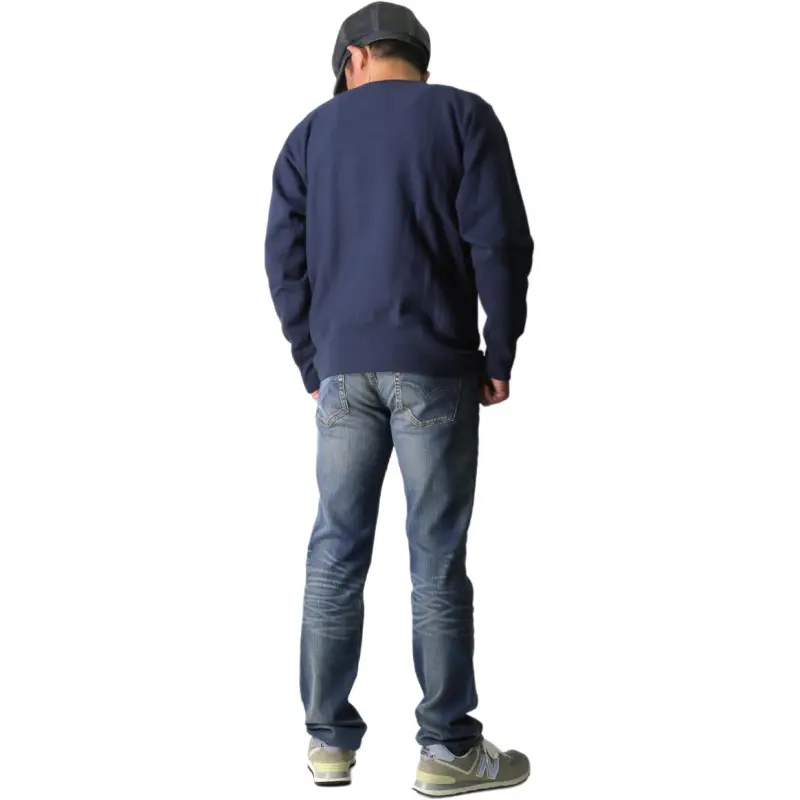 Champion Reverse Weave FW24 Sweatshirt Unisex Dark Marine Blue-1