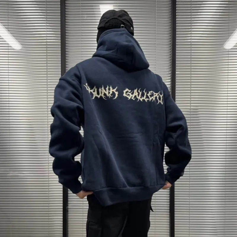SKUNK GALLERY Sweatshirt Unisex Blue-3