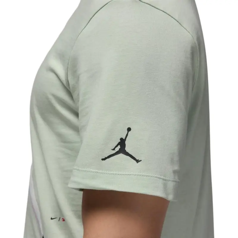 Jordan T Shirt Men's Light Green-4